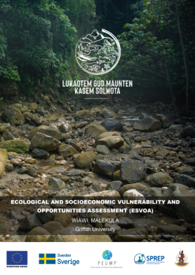 Ecological and Socioeconomic Vulnerability and Opportunities Assessment (ESVOA)