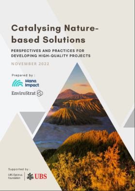 Catalysing Nature- based Solutions