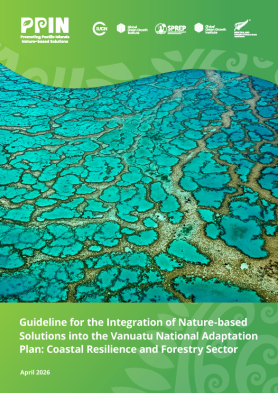 Cover of Vanuatu NbS Guideline