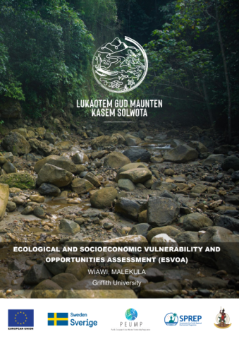 Ecological and Socioeconomic Vulnerability and Opportunities Assessment (ESVOA)